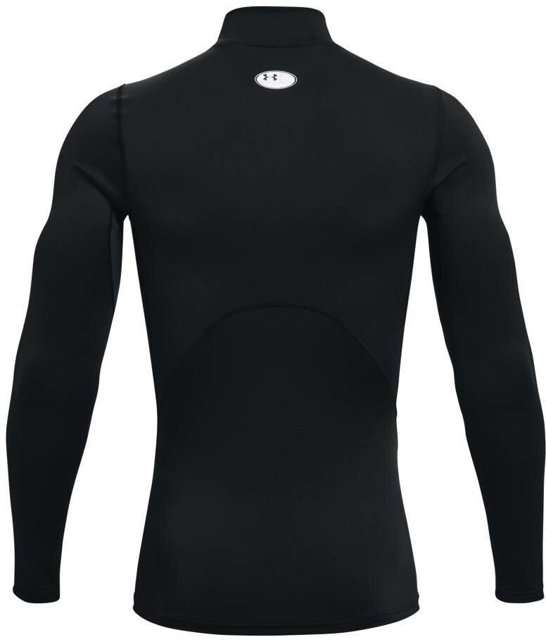 Under Armour ColdGear® Compression Mock Herren Winterkompressionsshirt, schwarz