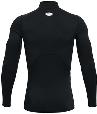 Under Armour ColdGear® Compression Mock Herren Winterkompressionsshirt, schwarz