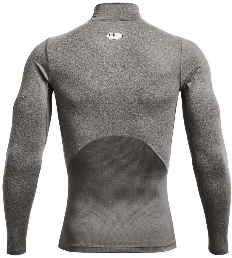 Under Armour ColdGear® Compression Mock Herren Winterkompressionsshirt, grau