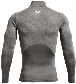 Under Armour ColdGear® Compression Mock Herren Winterkompressionsshirt, grau
