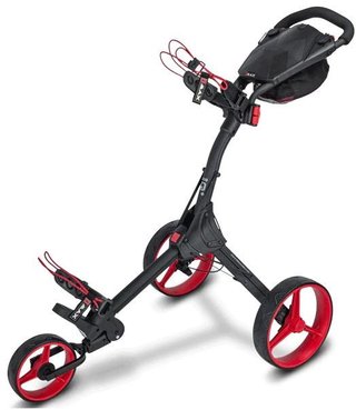 Big Max IQ+ Golftrolley, schwarz/rot