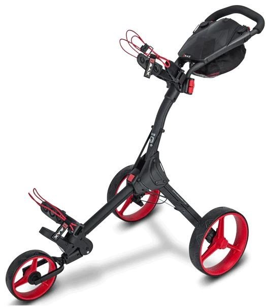 Big Max IQ+ Golftrolley, schwarz/rot