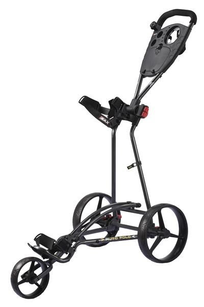 Big Max Ti 1000 Autofold 3-Rad Golf Trolley, schwarz