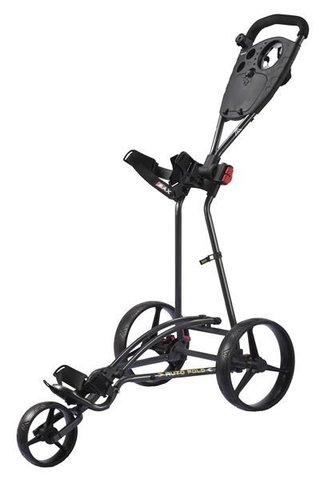 Big Max Ti 1000 Autofold 3-Rad Golf Trolley, schwarz