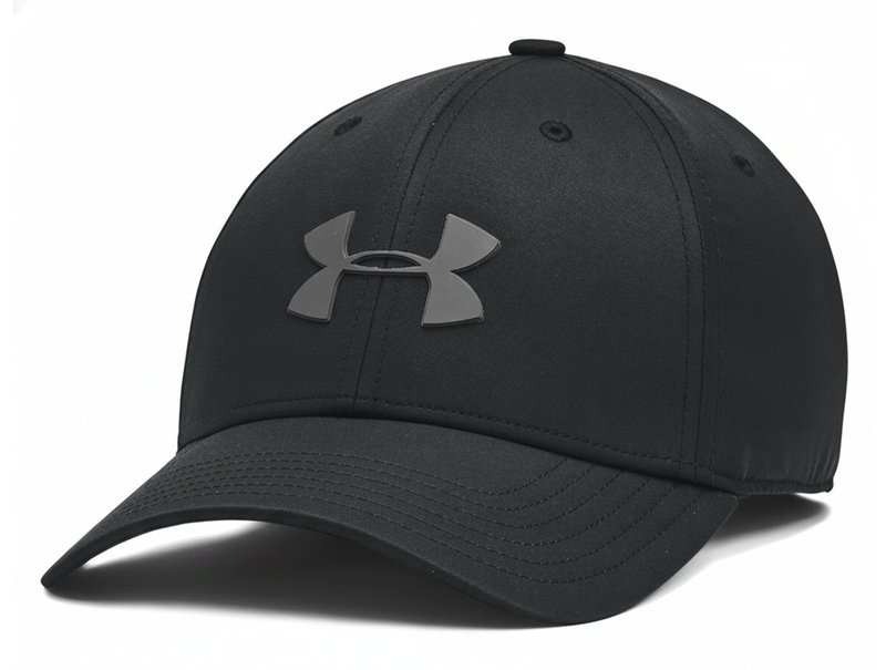 Under Armour Blitzing Low Storm Adj Herren Schirmmütze, schwarz/jet gray