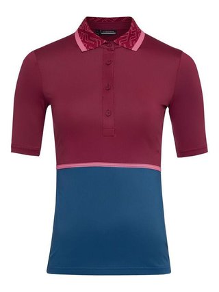 J.Lindeberg Odella Damen Poloshirt, anemone
