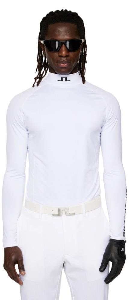 J.Lindeberg Aello Soft Herren Kompressionshemd, weiss