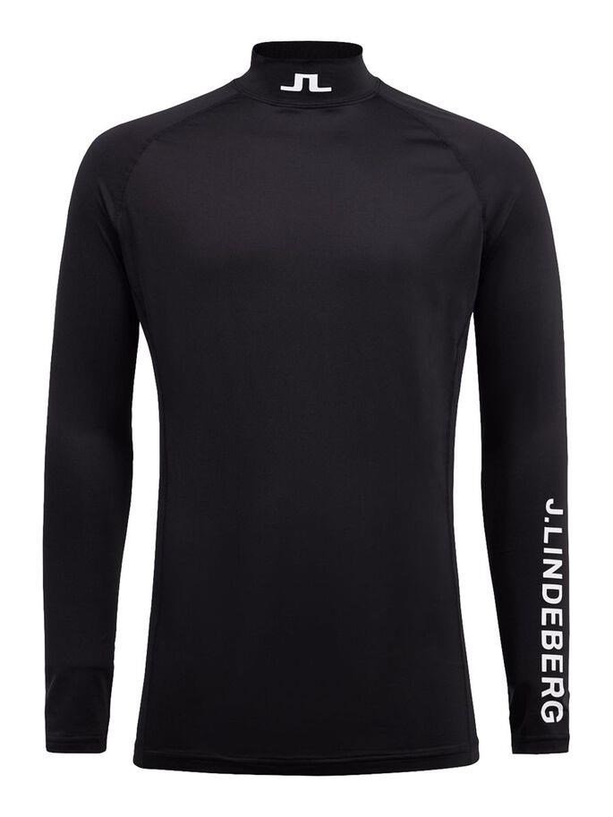 J.Lindeberg Aello Soft Herren Kompressionshemd, schwarz