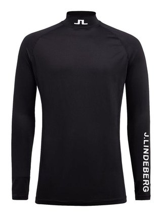J.Lindeberg Aello Soft Herren Kompressionshemd, schwarz