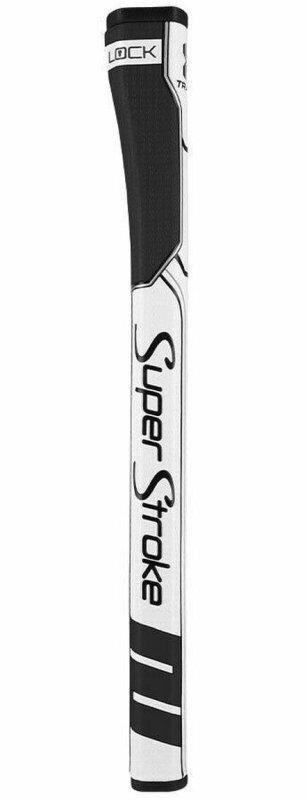 SuperStroke Traxion Wrist Lock putter grip, schwarz/weiss