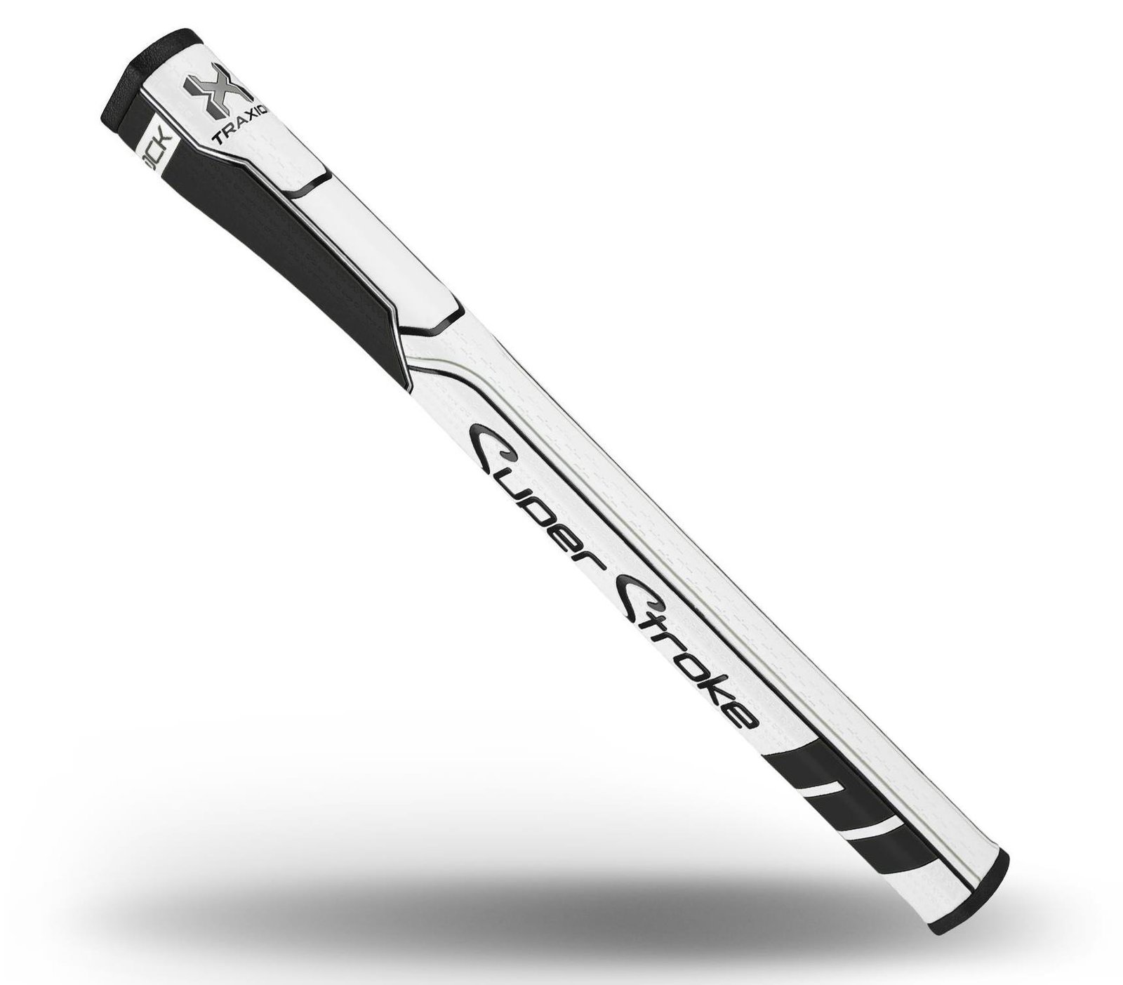 SuperStroke Traxion Wrist Lock putter grip, schwarz/weiss