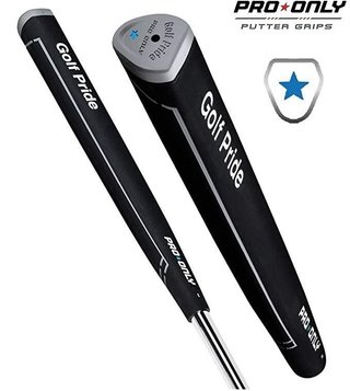 Golf Pride Pro Only Blue Star 81cc Putter Grip, schwarz