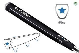 Golf Pride Pro Only Blue Star 81cc Putter Grip, schwarz