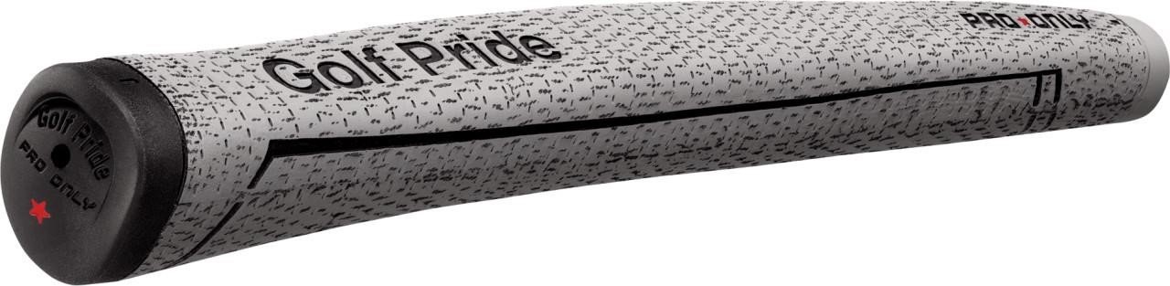 Golf Pride Pro Only Cord Red Star 72cc Putter Grip, grau