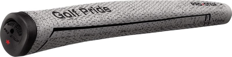 Golf Pride Pro Only Cord Red Star 72cc Putter Grip, grau