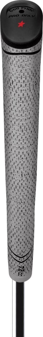 Golf Pride Pro Only Cord Red Star 72cc Putter Grip, grau