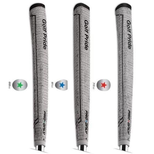 Golf Pride Pro Only Cord Red Star 72cc Putter Grip, grau