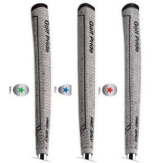 Golf Pride Pro Only Cord Green Star 88cc Putter Grip, grau