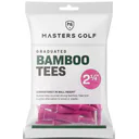 Masters Graduated Bamboo tee 57 mm, rosa, 20 Stk.