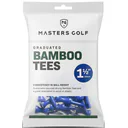 Masters Graduated Bamboo tee 38 mm, blau, 25 Stk.