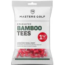 Masters Graduated Bamboo tee 32 mm, rot, 25 Stk.
