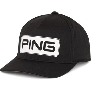 Ping Tour Classic Golf Cap, schwarz