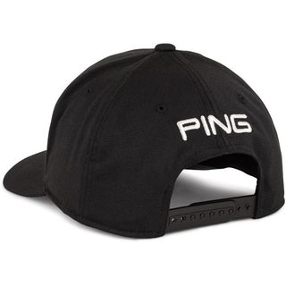 Ping Tour Classic Golf Cap, schwarz