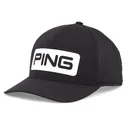Ping Tour Vented Delta Golf Cap, schwarz