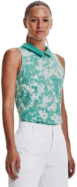 Under Armour Zinger Rise Slvls Damen Poloshirt, grün