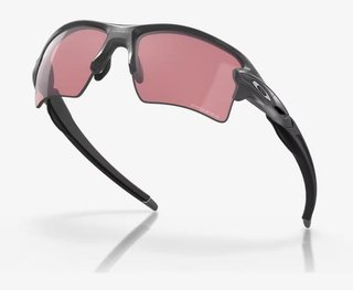 Oakley FLAK 2.0 XL Unisex Sonnenbrille, Prizm Dark Golf Gläser / Steel Rahmen