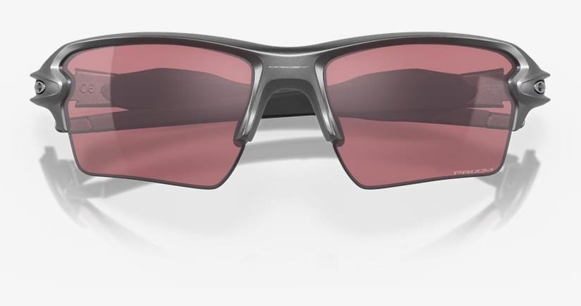 Oakley FLAK 2.0 XL Unisex Sonnenbrille, Prizm Dark Golf Gläser / Steel Rahmen