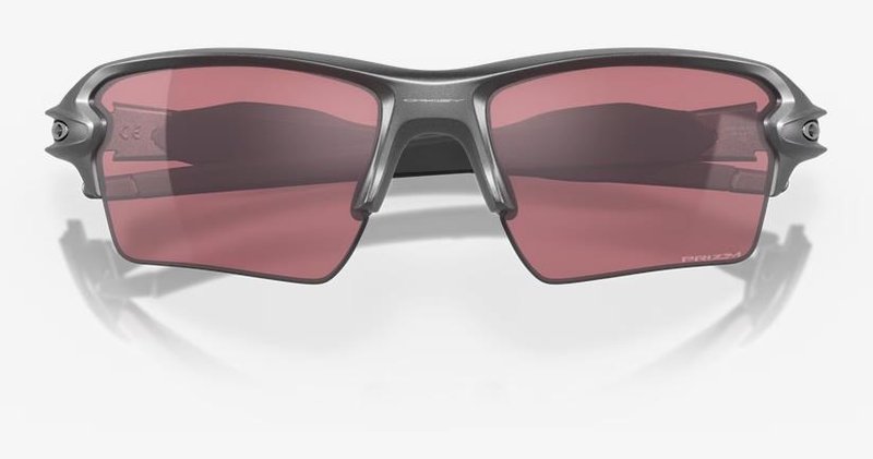Oakley FLAK 2.0 XL Unisex Sonnenbrille, Prizm Dark Golf Gläser / Steel Rahmen