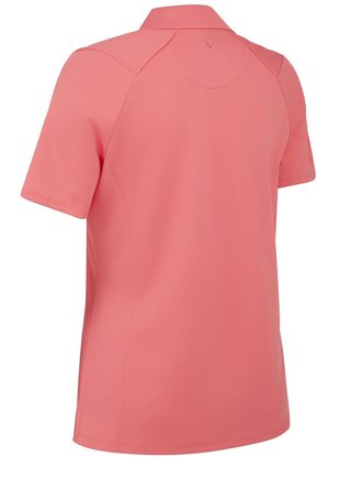 Callaway Swingtech Solid Damen Poloshirt, coral paradise