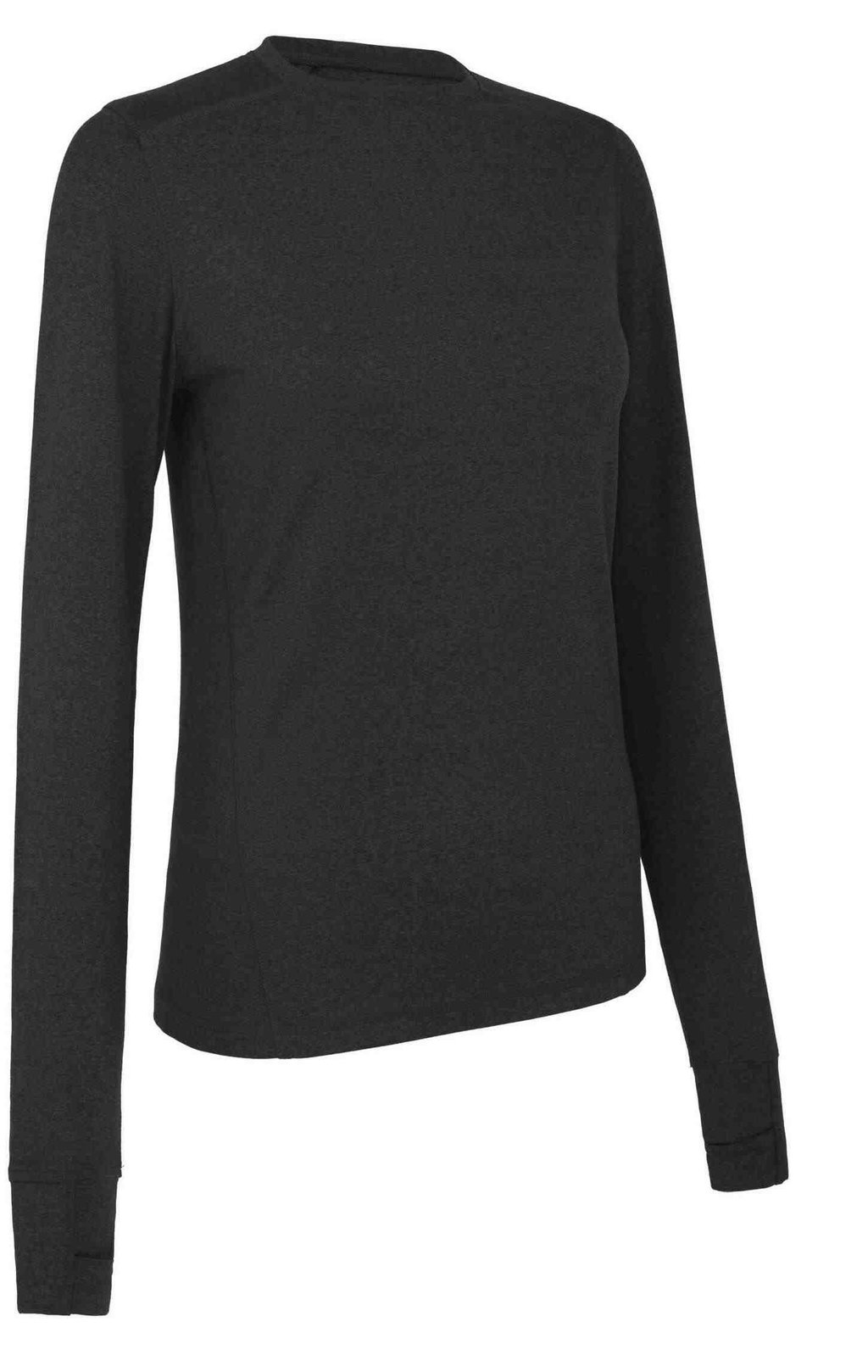 Callaway Crew Neck Damen funktionelles T-Shirt, ebony heather