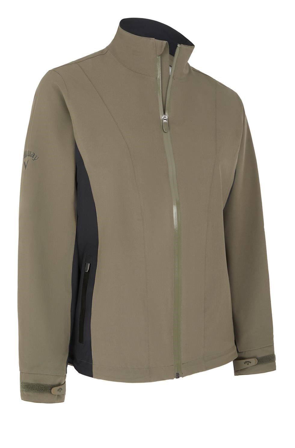Callaway ColorBlock Waterproof Damenjacke, industrial green