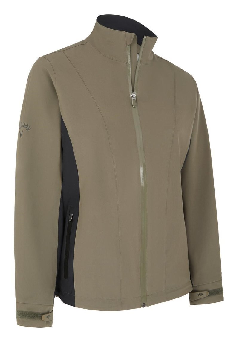 Callaway ColorBlock Waterproof Damenjacke, industrial green