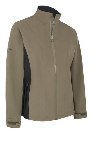 Callaway ColorBlock Waterproof Damenjacke, industrial green
