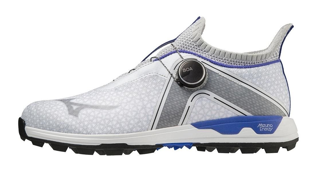 Mizuno Wave Hazard Boa Herren Golfschuhe, weiss/blau