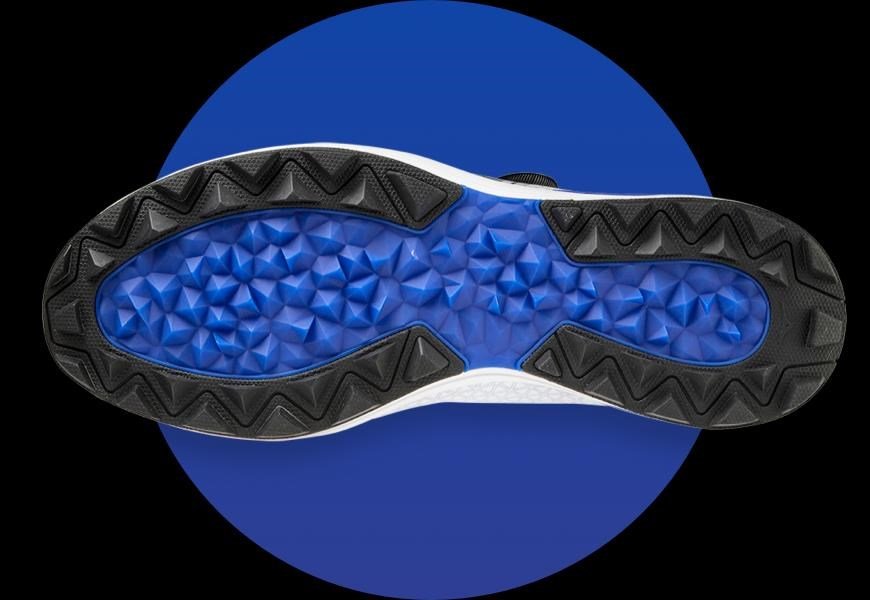 Mizuno Wave Hazard Boa Herren Golfschuhe, weiss/blau