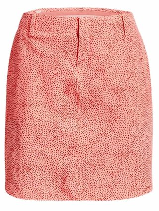 Under Armour Links Woven Printed Damen Golfrock, rosa