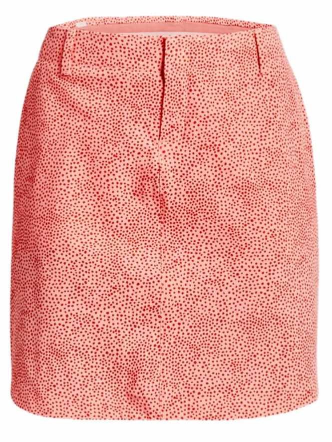 Under Armour Links Woven Printed Damen Golfrock, rosa