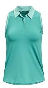 Under Armour Iso-Chill Sleeveless Damen Poloshirt, grün