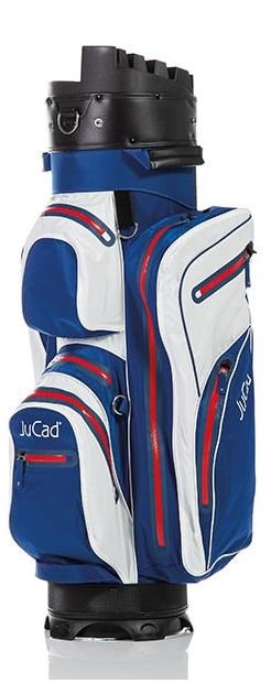 JuCad Manager Dry Cart bag, blau/weiss/rot