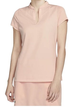 Nike Dri-FIT ADV Ace Damen Poloshirt, hellorange