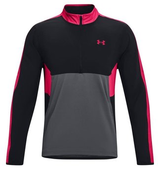 Under Armour Storm Windstrike 1/2 Zip Herrenjacke, schwarz/grau/rosa