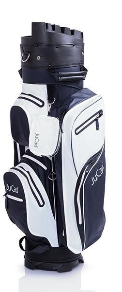JuCad Manager Dry Cartbag, weiss/dunkelblau