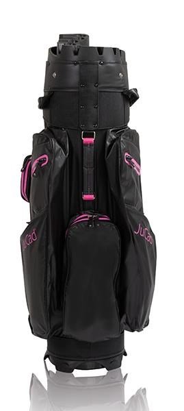 JuCad Manager Dry Cartbag, schwarz/rosa