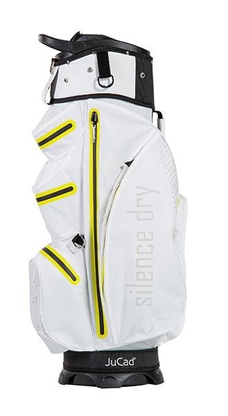 JuCad Silence Dry Cartbag, weiss/gelb