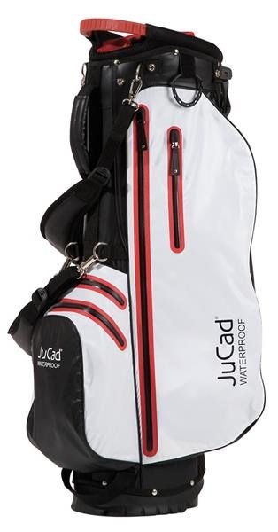 JuCad Bag 2in1 Waterproof, schwarz/weiss/rot