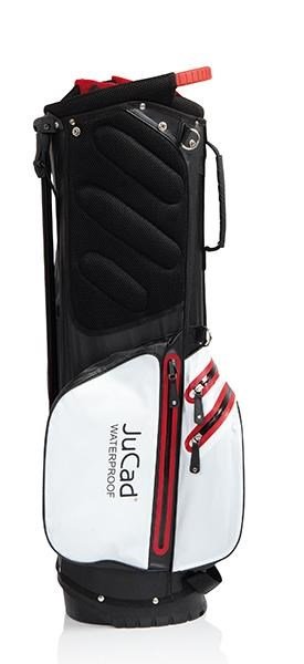 JuCad Bag 2in1 Waterproof, schwarz/weiss/rot